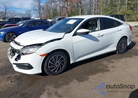 2016 Honda Civic Lx из США, поврежденный, VIN 19XFC2F52GE246176